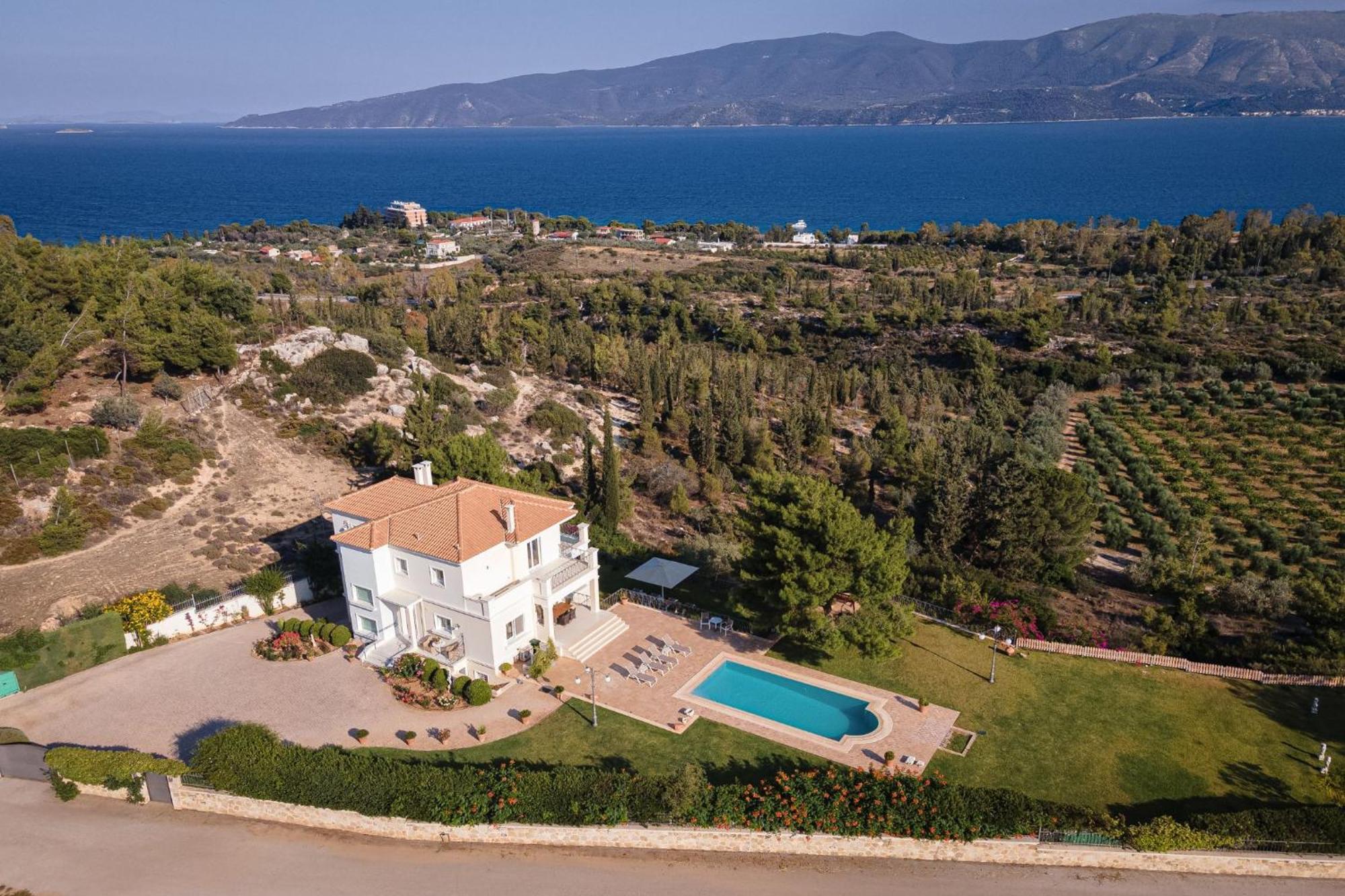 Villa Fantasia Истмия Экстерьер фото